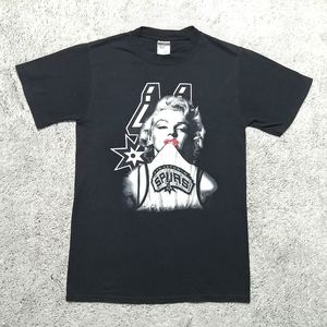 ❎SOLD❎San Antonio Spurs Marilyn Monroe Tee
